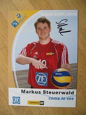 Volleyball VfB Friedrichshafen Markus Steuerwald - handsigniertes Autogramm!!!