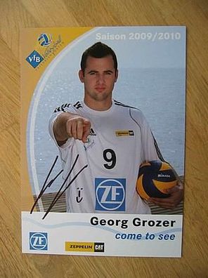 Volleyball VfB Friedrichshafen Georg Grozer - handsigniertes Autogramm!!!