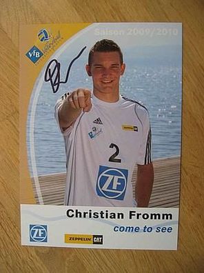 Volleyball VfB Friedrichshafen Christian Fromm - handsigniertes Autogramm!!!