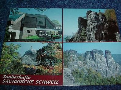 2292/ Ansichtskarte-Zauberhafte Sächsische Schweiz