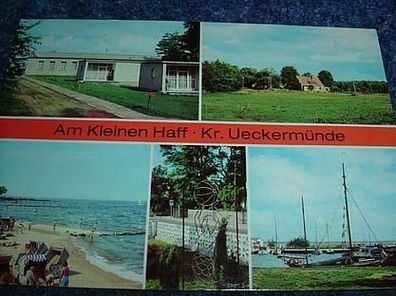 2303/ Ansichtskarte-Am kleinen Haff-Kreis Ueckermünde