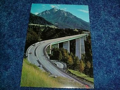 2321/ Ansichtskarte-Europabrücke der Brennerautobahn