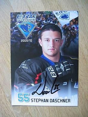 Eishockey Bundesliga ERC Ingolstadt Stephan Daschner - handsigniertes Autogramm!!!