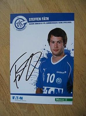 Handball Bundesliga VfL Gummersbach Steffen Fäth - handsigniertes Autogramm!!!