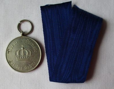 Preussen Medaille Dienstauszeichnung für IX. Jahre mit Band (107702)
