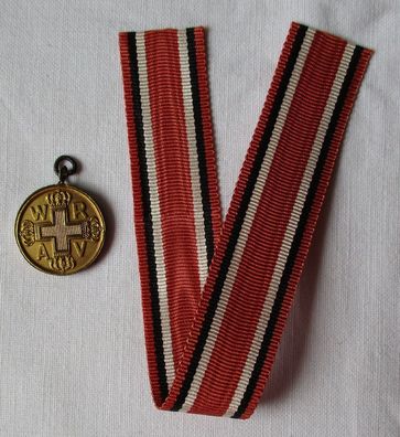 Preußen Rotes Kreuz Verdienstmedaille Miniatur mit Band (114392)
