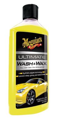 Meguiars Ultimate Wash & Wax Wachs Shampoo Autoshampoo G17716EU 473 ml