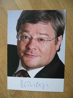 Die Grünen - Reinhard Bütikofer - handsign. Autogramm!