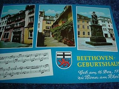 2425/ Ansichtskarte-Beethoven-Geburtshaus Bonn