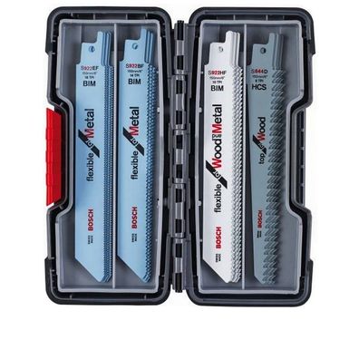 Bosch Säbelsägeblätter Set 20 teilig ToughBox für Holz und Metall 2607010902