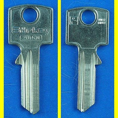 Schlüsselrohling Börkey 201 KN für verschiedene CES, Häfele, Säntis, Schlechtendahl,