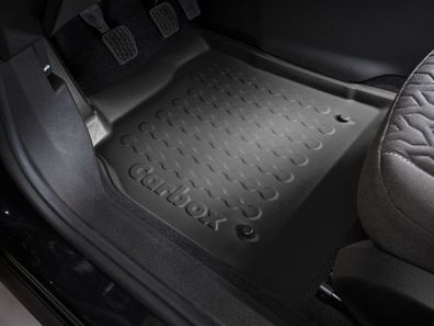 Carbox FLOOR Fußraumschale für Skoda Fabia Limousine / Kombi/ Roomster vorne