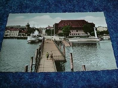 2473/ Ansichtskarte-Konstanz am Bodensee-Hafenpartie