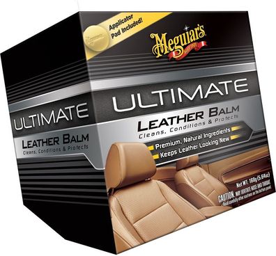 Meguiars Ultimate Leather Balm Lederpflege Lederschutz Auto-Pflege G18905EU 142g