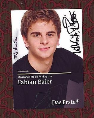 Fabian Baier - persönlich signiert