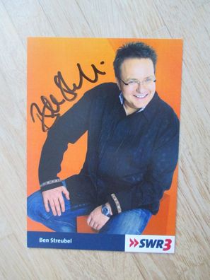 SWR3 Radiomoderator Ben Streubel - handsigniertes Autogramm!!!