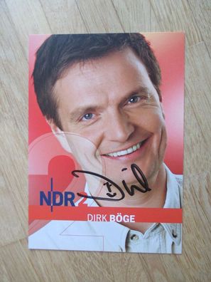 NDR2 Radiomoderator Dirk Böge - handsigniertes Autogramm!!!