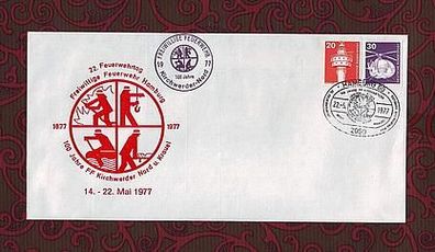 Brief mit SST 100J. FF Kirchwerder - Nord