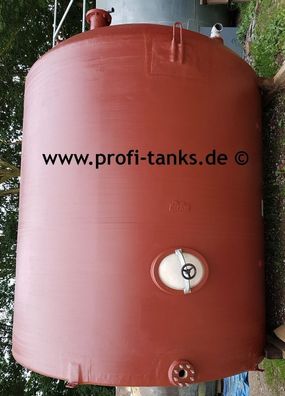 Angebot für P59 gebr. 25.000 L Polyestertank GFK Erka-Tank Lagerbehälter Flachboden