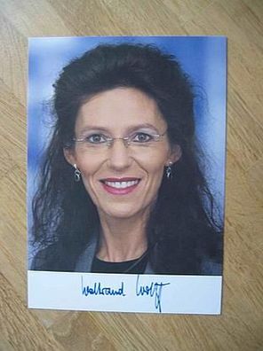 MdB SPD Waltraud Wolff - hands. Autogramm!
