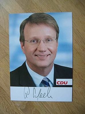 CDU-Generalsekretär Ronald Pofalla - hands. Autogramm!