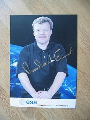 ESA Astronaut Reinhold Ewald - handsigniertes Autogramm!!!