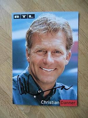RTL Formel 1 Legende Christian Danner - handsigniertes Autogramm!!!