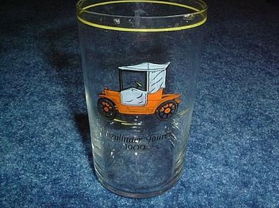 Trinkglas mit Bild-Einzylinder Tourer 1909-Auto