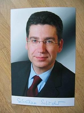 Mecklenburg-Vorpommern Staatsekretär Sebastian Schröder - handsigniertes Autogramm!!!