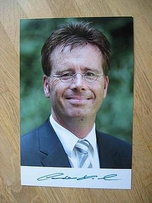 Rheinland-Pfalz Minister Dr. Carsten Kühl - Autogramm!