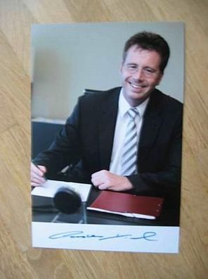 Rheinland-Pfalz Minister Dr. Carsten Kühl - Autogramm!