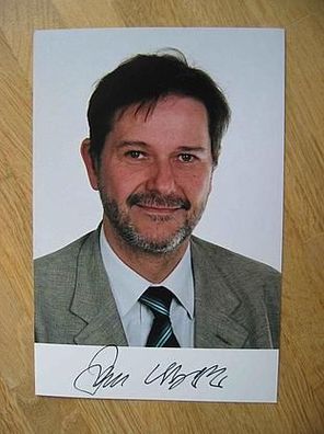 Niedersachsen Minister Prof. Dr. Jan-Hendrik Olbertz - handsigniertes Autogramm!!!