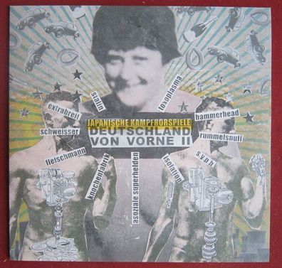 Japanische Kampfhörspiele - Deutschland von vorne II Vinyl LP farbig