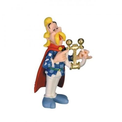Asterix - Figur Troubadix mit Leier