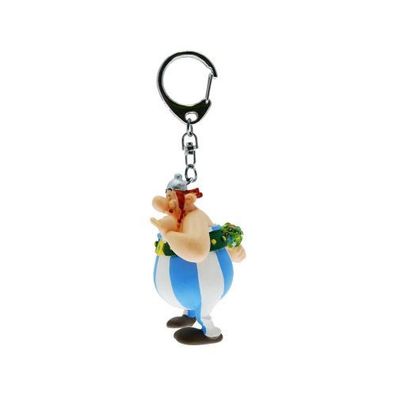 Asterix - Obelix mit Blumenstrauß - Schlüsselanhänger