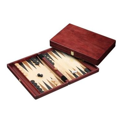 Backgammon - Kassette - Leandros - Holz - standard