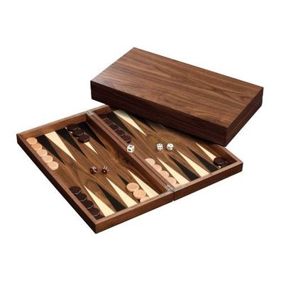 Backgammon - Kassette - Pantelis - Holz - groß