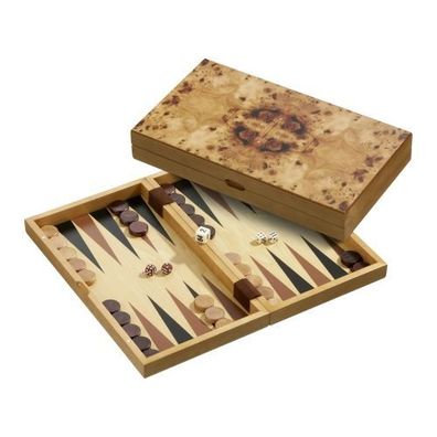 Backgammon - Kassette - Thalis - Holz - standard