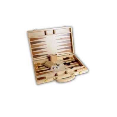Backgammon 38x24cm im Holzkoffer