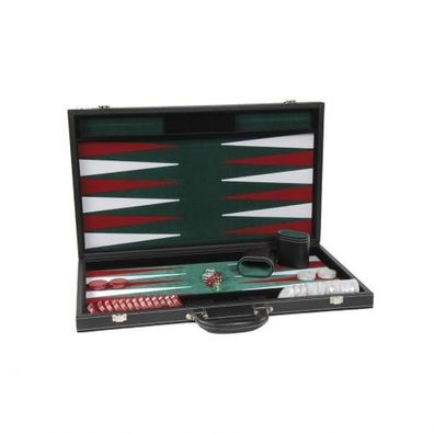 Backgammon Turnier 54x32cm - eingelegter Filz