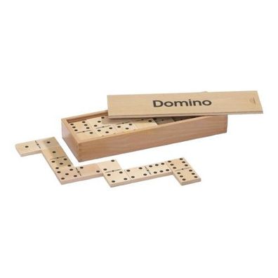 Domino - groß - Buche - 28 Spielesteine
