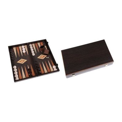 Elassa - groß - Backgammon - Kassette - Holz