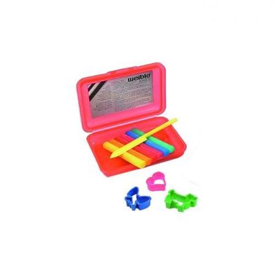 Knetspiel Pastell in Klickbox - mini