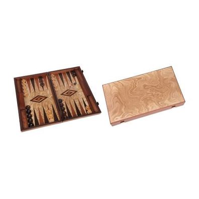 Marmana - groß - Backgammon - Kassette - Holz