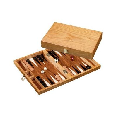 Mathraki - klein - Backgammon aus Eschenholz