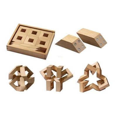 Math Maker - 30 magnetische Puzzleteile - Denkspiel - Knobelspiel - Geduldspiel