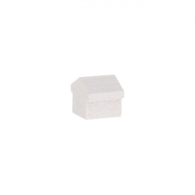 Monopoly Haus - 12x13x12mm - weiss