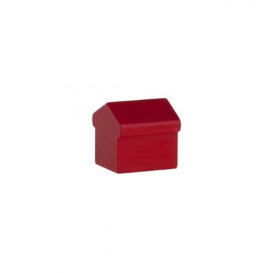 Monopoly Hotel - 15x15x15mm - rot