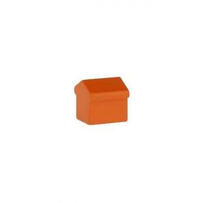 Monopoly Haus - 12x13x12mm - orange