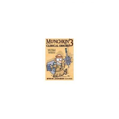Munchkin 3 - Clerical Errors - englische Ausgabe